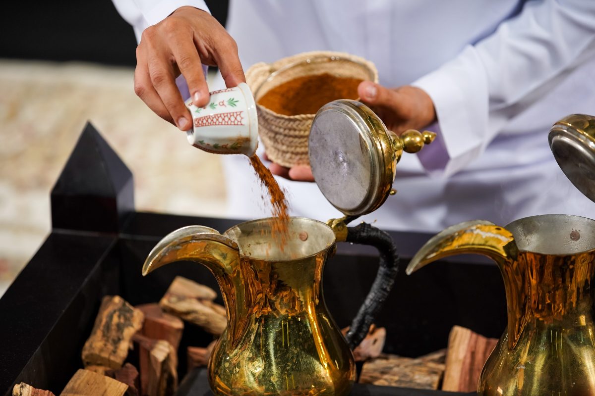 طريقة عمل القهوة السعودية