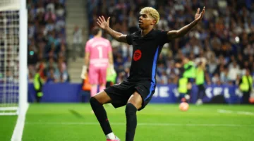 بعد فوز برشلونة بالدوري، لامين يامال يحقق إنجازًا مشابهًا لما حققه رونالدو في تسع سنوات.