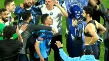 احتفال غير عادي بالرغم من خسارة الدوري: أبرز لحظات مباراة سيراميكا وبيراميدز (فيديو وصور)