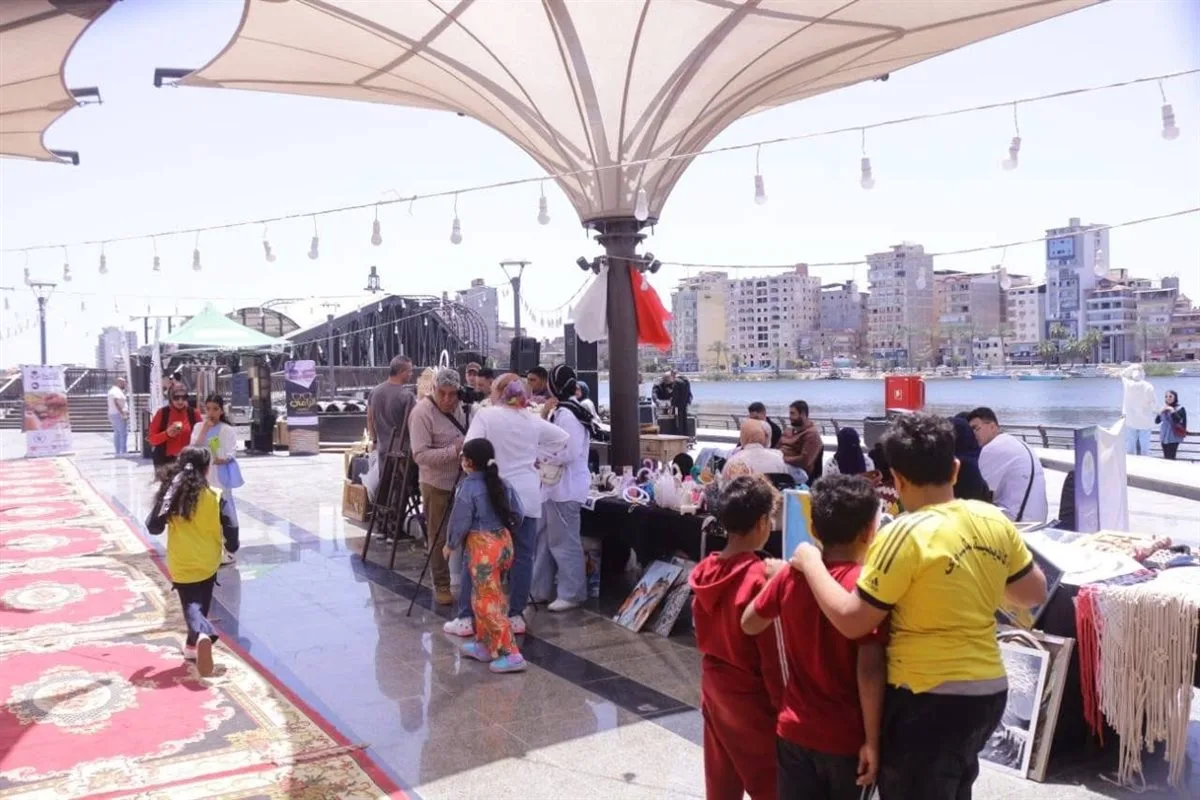 بمشاركة 85 عارضًا.. افتتاح معرض أيادي مصر في دمياط (صور)