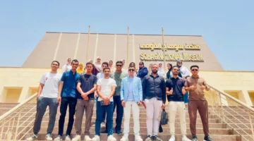 بمناسبة اليوم العالمي للمتاحف… شباب مبادرة “حكاية” يزورون متحف سوهاج القومي