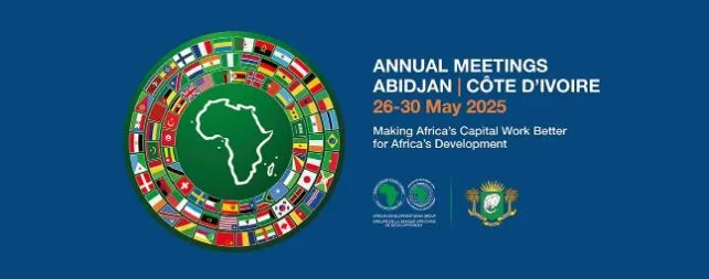 بنك التنمية الأفريقي: موضوع الاجتماعات السنوية 2025 يعكس آمال القارة ويعزز قدرتها على التغلب على التحديات. بنك التنمية الأفريقي: موضوع الاجتماعات السنوية 2025 يعكس آمال القارة ويعزز قدرتها على التغلب على التحديات.