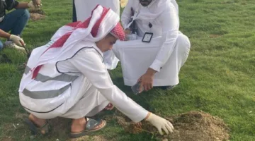 بيئة الطائف تزرع 200 شتلة بمساهمة 80 متطوعاً