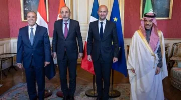 بيان مشترك من مصر والسعودية والأردن: وفد وزاري عربي إسلامي ناقش في باريس مساعي إنهاء النزاع في غزة