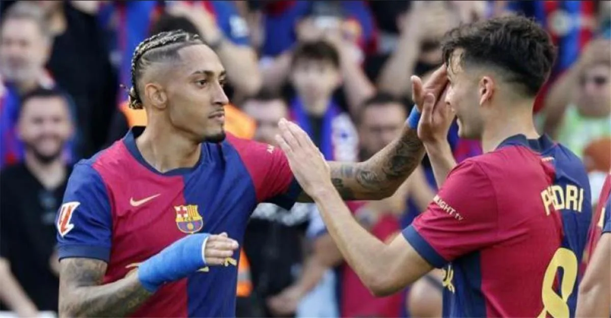 بيدري بعد الكلاسيكو: واجهنا تشتتًا ذهنيًا وأخطاء تحكيمية.. والفوز بالدوري أصبح قريبًا. بيدري بعد الكلاسيكو: واجهنا تشتتًا ذهنيًا وأخطاء تحكيمية.. والفوز بالدوري أصبح قريبًا.