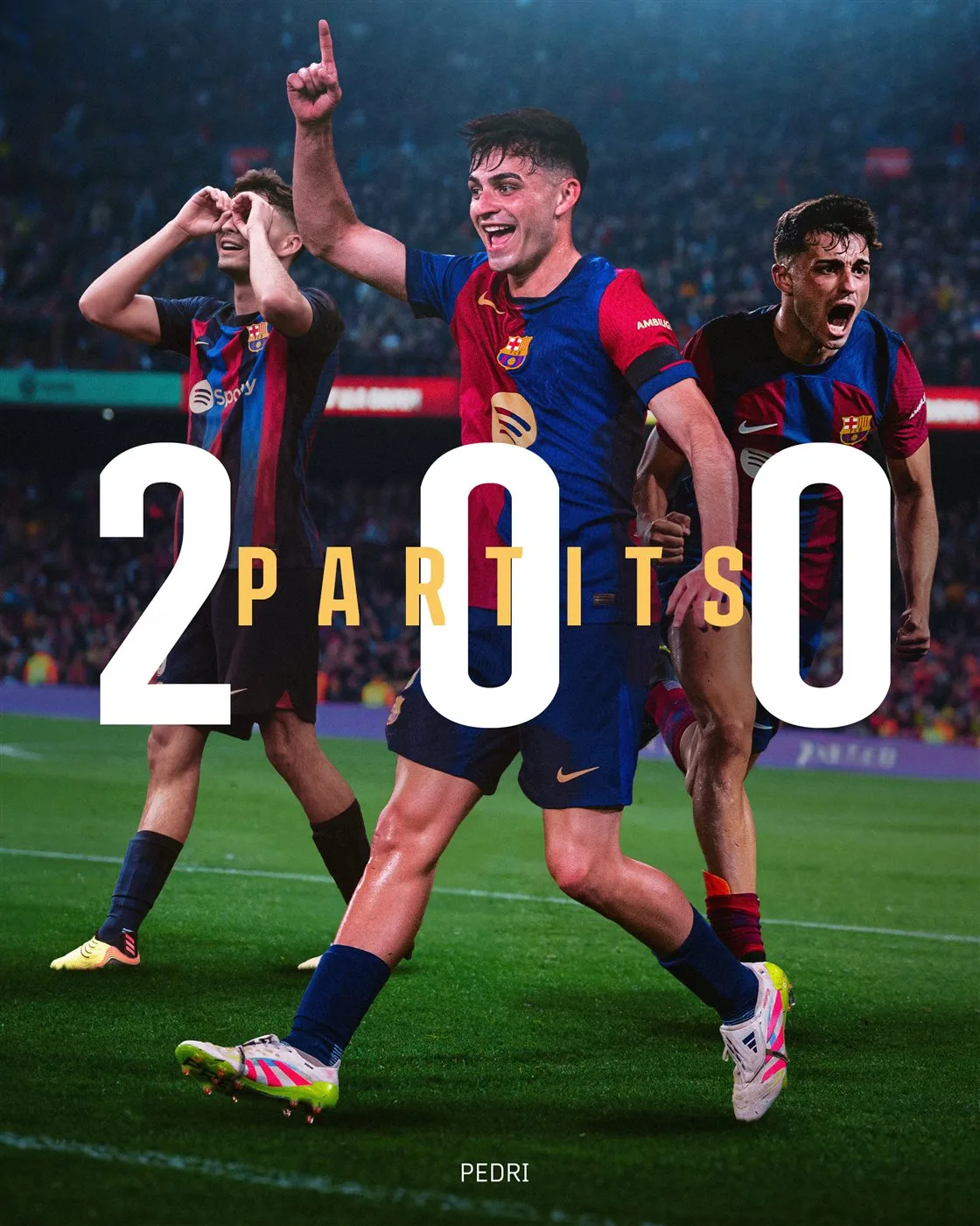 بيدري يخوض مباراته رقم 200 مع برشلونة بيدري يخوض مباراته رقم 200 مع برشلونة