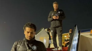 بيراميدز يصل إلى جوهانسبرج لملاقاة صن داونز في نهائي دوري الأبطال الإفريقي.