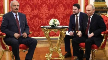 بوتين يلتقي حفتر في العاصمة موسكو