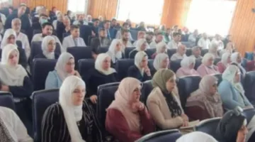 وفد هيئة الاعتماد يعقد لقاء موسعا في مستشفى العريش