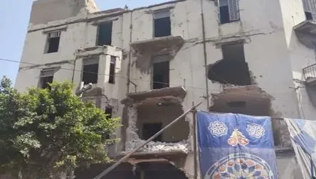 إزالة أجزاء من 6 مباني آيلة للاستخدام في الإسكندرية إزالة أجزاء من 6 مباني آيلة للاستخدام في الإسكندرية