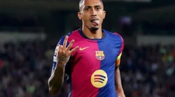 تألق رافينيا يعزز فرص برشلونة في التتويج بلقب الدوري الإسباني قريباً.