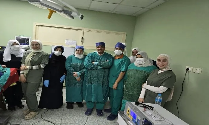 تأمين صحي القليوبية يحقق نجاحًا في إزالة ورم من الأنف والجيوب الوجنية باستخدام المنظار الضوئي تأمين صحي القليوبية يحقق نجاحًا في إزالة ورم من الأنف والجيوب الوجنية باستخدام المنظار الضوئي