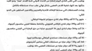تتخطى 6.5 مليون دولار في أقل من عام… الزمالك يحل مشكلة الغرامات