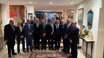 وزير الخارجية يتناول مع رجال الأعمال ورؤساء البنوك المغربية سُبل تعزيز الاستثمارات المغربية في مصر.