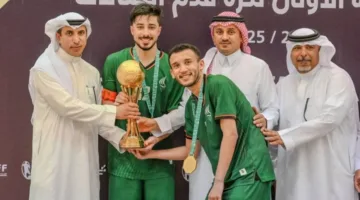 تتويج نادي النور بلقب دوري الدرجة الأولى لكرة قدم الصالات لعام 2024-2025
