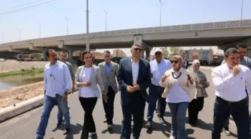 تجديد وتوسيع طريق المريوطية من محور شريف إسماعيل إلى محور الضبعة