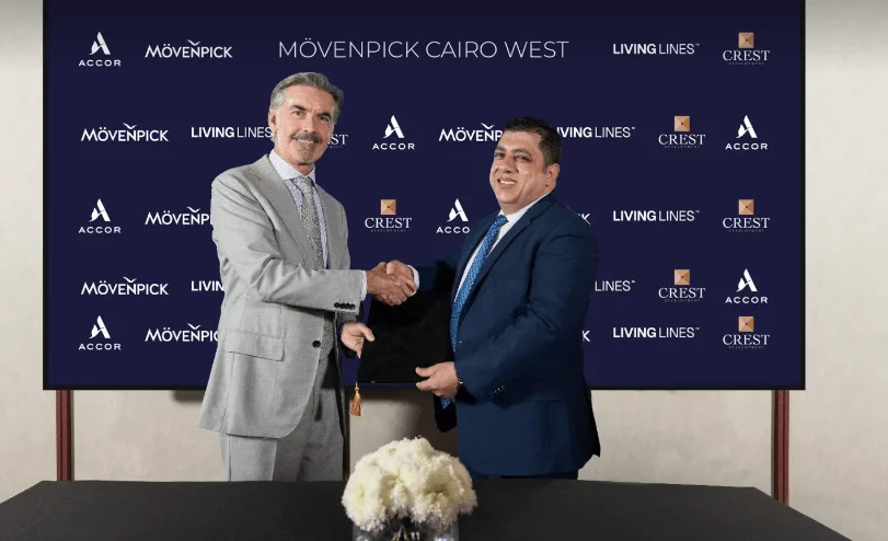تحالف بين أكور العالمية وكريست العقارية لتطوير فندق موڤنبيك كايرو ويست تحالف بين أكور العالمية وكريست العقارية لتطوير فندق موڤنبيك كايرو ويست