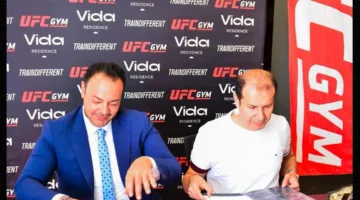 تحالف شركتي “كيان” و”إيلاف” يوقع اتفاقًا مع “UFC Gym” لإدارة وتشغيل “Club House” في مشروع “Vida Residence”.