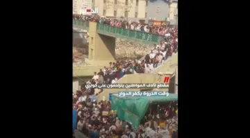 تحذير من خطر الانهيار.. نداء استغاثة بشأن جسر المشاة الذي يرتاده الآلاف خلال أوقات الذروة في البحيرة (فيديو)