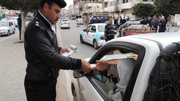 تحرير 862 مخالفة للملصق الإلكتروني ورفع 65 سيارة