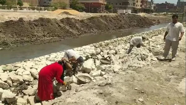 تحسين واجهة ترعة الساحل في سمنود لتصبح وجهة حضارية مميزة