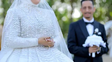 تحيات مدير تحرير روزاليوسف للدكتورة فاطمة والمهندس نشأت بمناسبة زفافهما السعيد