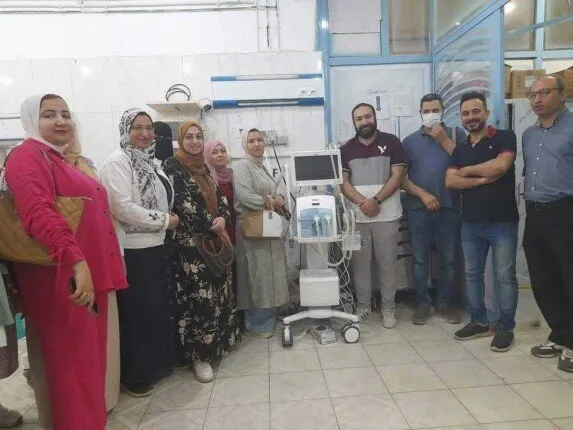 تدريب عملي في مستشفى تلا على أحدث أجهزة التنفس الصناعي للمواليد الجدد تدريب عملي في مستشفى تلا على أحدث أجهزة التنفس الصناعي للمواليد الجدد