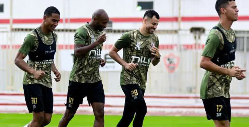 تدريبات استشفائية في الزمالك استعدادا لمباراة سيراميكا كليوباترا