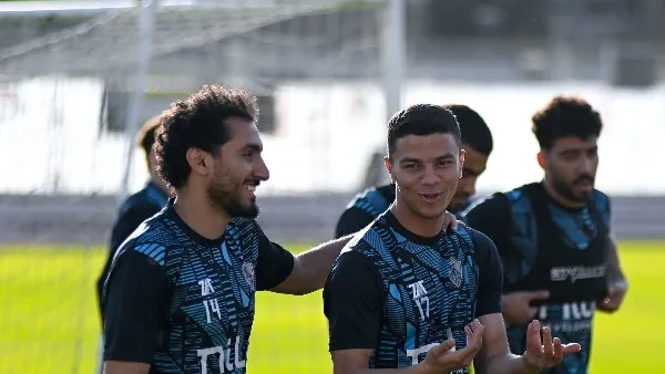 تدريبات استشفائية وتأهيلية للاعبي الزمالك