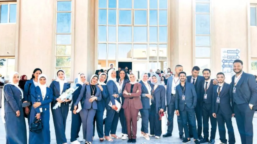 تراث المنيا يتحدث عبر حملة طلابية تراث المنيا يتحدث عبر حملة طلابية
