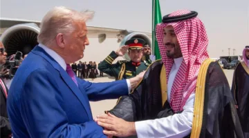 ترامب يزور الرياض في أول رحلة خارجية له منذ توليه الرئاسة مرة أخرى.