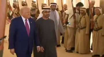 ترامب يصل إلى أبوظبي في نهاية زيارته للخليج