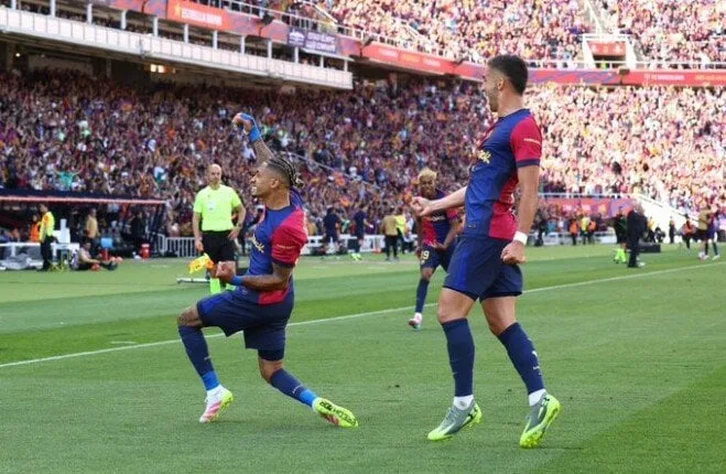 ترتيب الدوري الإسباني بعد فوز برشلونة على ريال مدريد اليوم