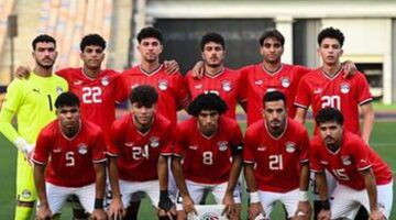 ترتيب مجموعة مصر قبل مباراة زامبيا في أمم أفريقيا للشباب
