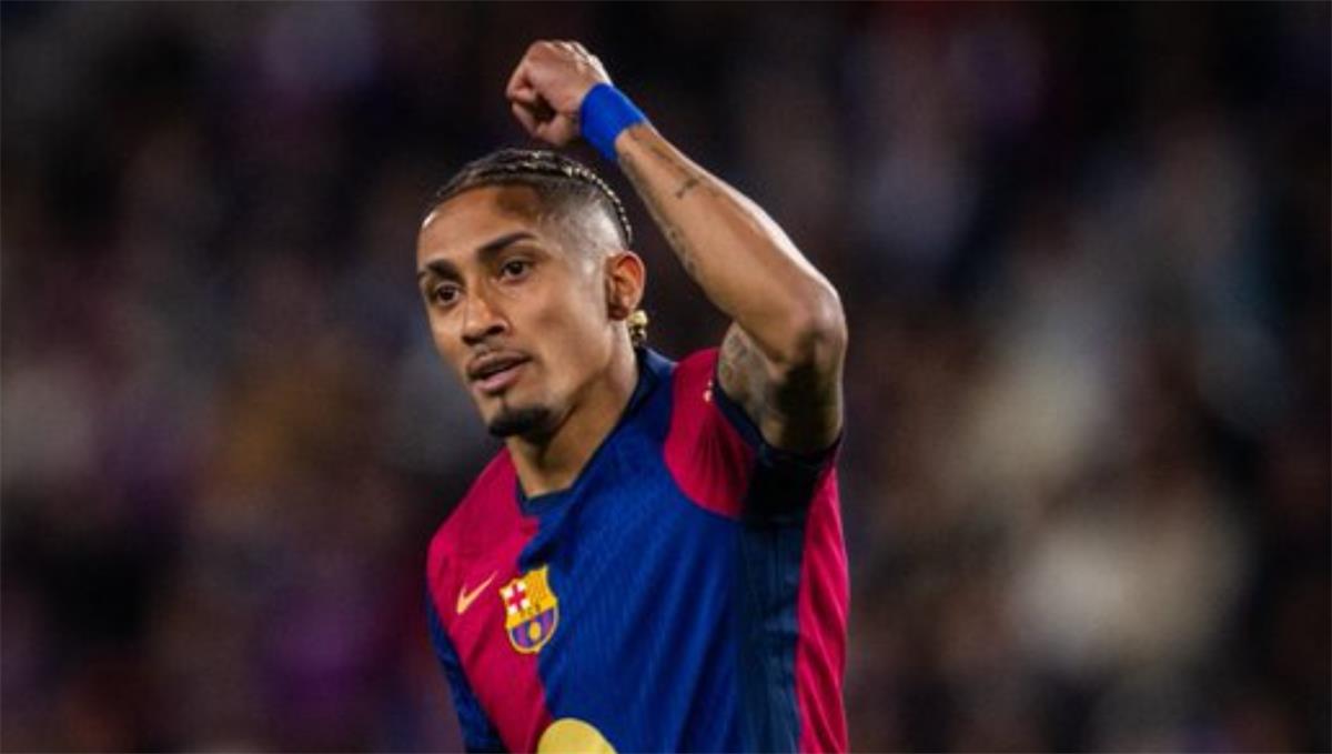 ترتيب هدافي الدوري الإسباني بعد هدف رافينها في مباراة برشلونة وبلد الوليد