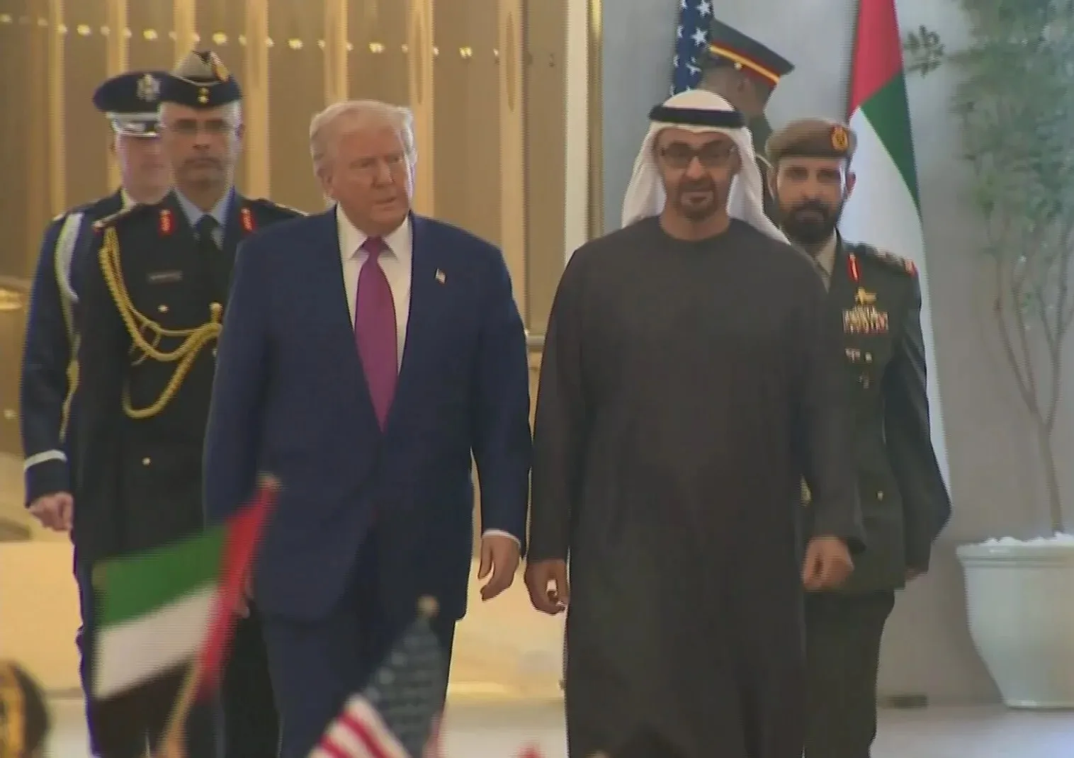 ترمب يصل إلى الإمارات بعد اختتام زيارته للشرق الأوسط