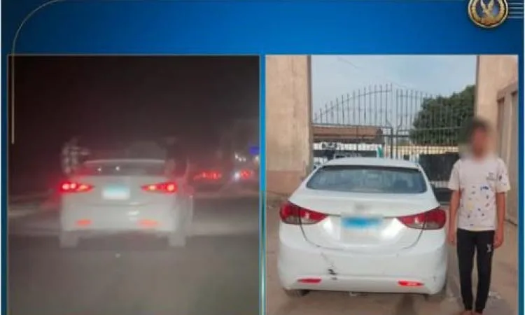 تسليط الضوء على تفاصيل فيديو يظهر سائق سيارة خاصة يقوم بحركات استعراضية في الشرقية
