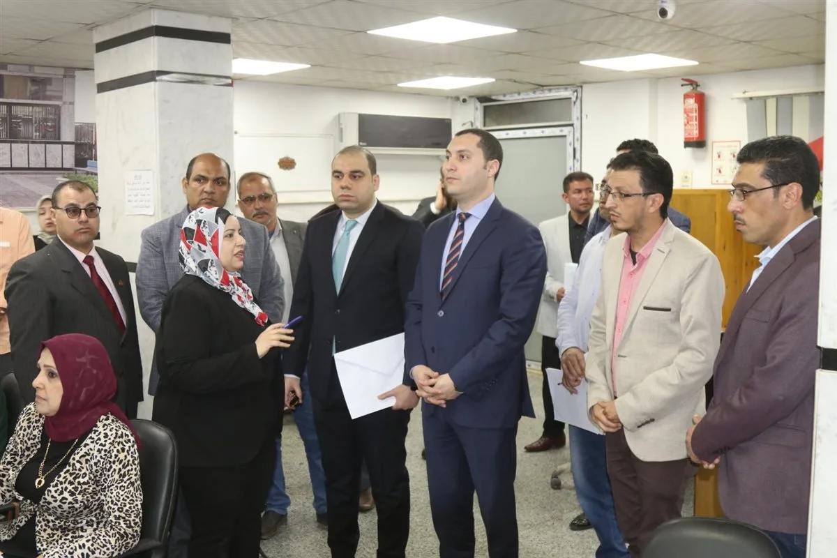 تسهيل الإجراءات و سرعة إنهاء معاملات المواطنين في التصالح بكفرالشيخ