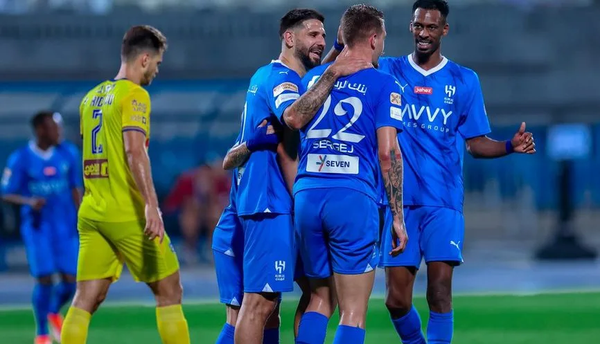 تشكيل الهلال لمواجهة الرائد في الدوري السعودي