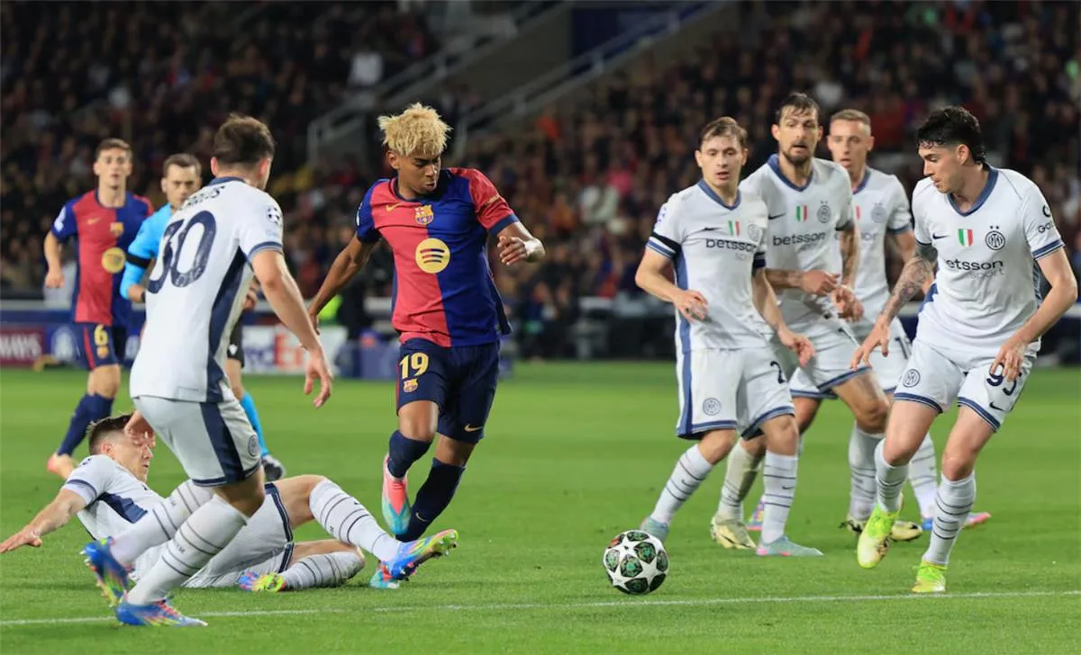 تشكيل برشلونة أمام إنتر ميلان في دوري أبطال أوروبا