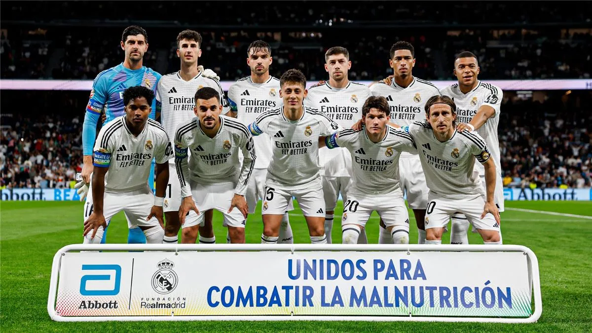 تشكيلة ريال مدريد لمواجهة إشبيلية في الدوري الإسباني.. مبابي يتصدر الهجوم تشكيلة ريال مدريد لمواجهة إشبيلية في الدوري الإسباني.. مبابي يتصدر الهجوم