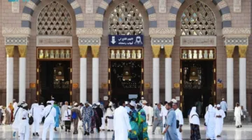 تصاميم مميزة لأبواب المسجد النبوي تعكس العناية بفن عمارة المسجد