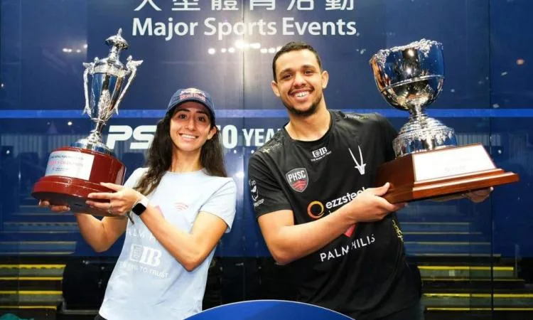 تصنيف الاسكواش: مصطفى عسل ونوران جوهر يحافظان على المركز الأول عالمياً