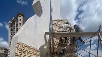 تطوير النصب التذكاري للجندي المجهول بدمنهور ضمن مشروعات الخطة الاستثمارية 2025