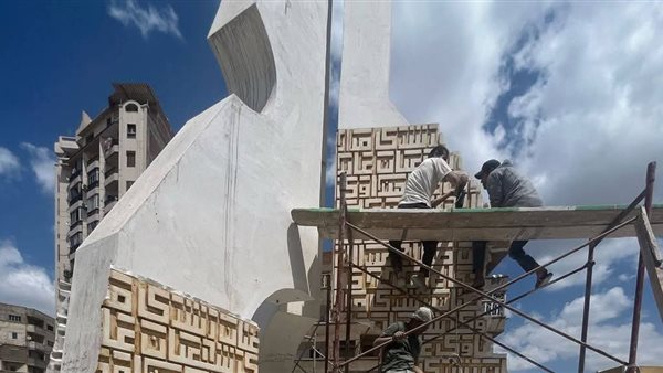 تطوير النصب التذكاري للجندي المجهول بدمنهور ضمن مشروعات الخطة الاستثمارية 2025