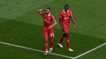 تعادل مثير يحسم مباراة ليفربول ضد آرسنال في الدوري الإنجليزي