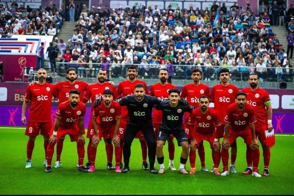 تعادل منتخبَي أذربيجان والبحرين في بداية بطولة مونديال كرة القدم المصغرة في باكو