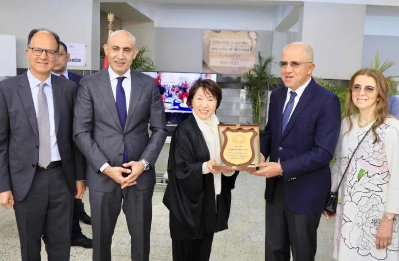 وزير التعليم ووزيرة التعليم اليابانية يتفقدان مدرسة السويدي الدولية للتكنولوجيا التطبيقية والبرمجيات