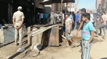 تفاصيل انفجار أنبوبة بائعة مكرونة أمام مدرسة ثانوي بكرداسة وإصابة طالبين