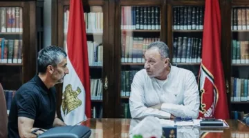 تفاصيل لقاء الخطيب مع الجهاز الفني الجديد لنادي الأهلي